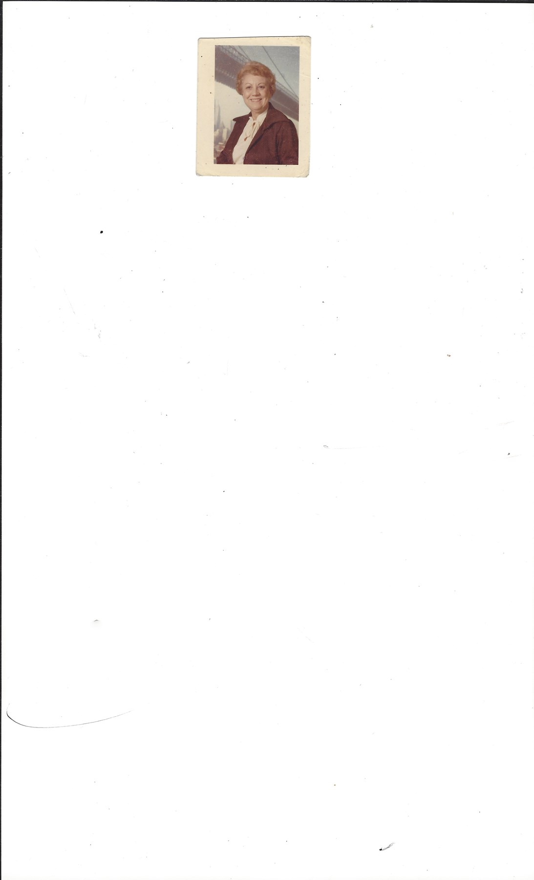 Obituary of Anna Ingenito