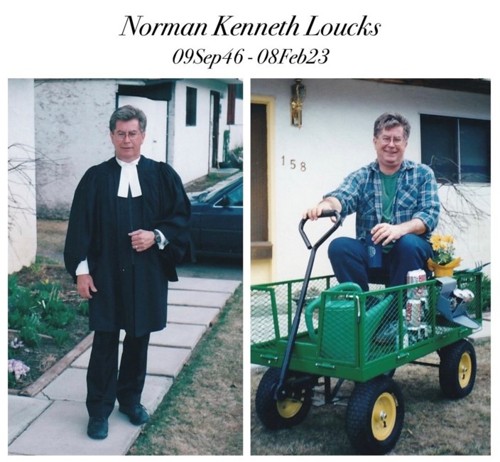 Avis de décès de Norman Kenneth Loucks