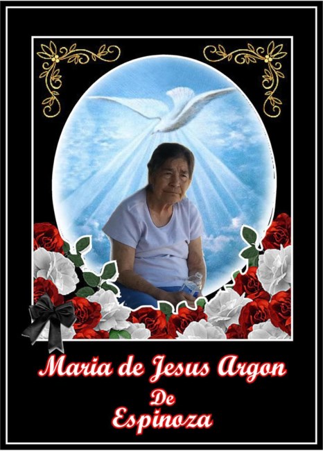 Obituary of Maria De Jesus Arjon de Espinoza