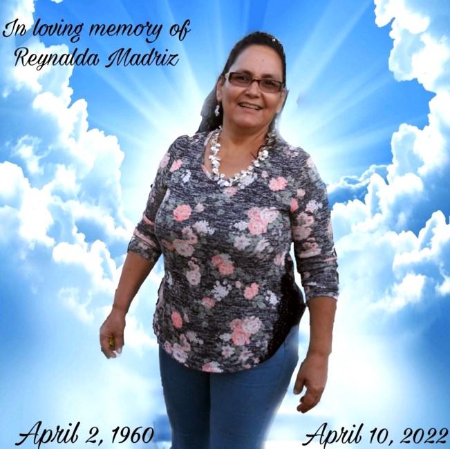 Obituary of Reynalda Madriz Hernandez