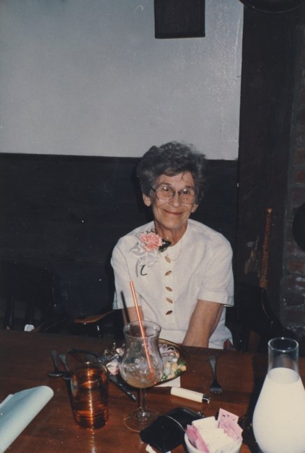 Obituary of M. Elizabeth Baker