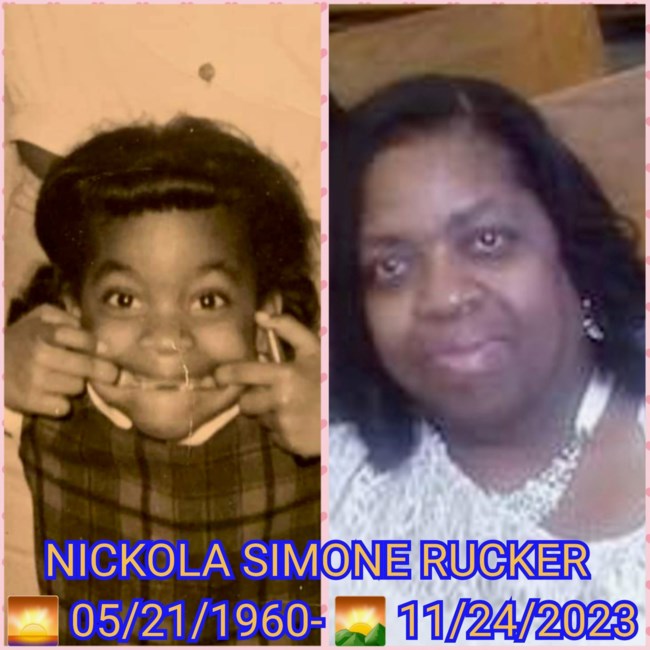 Obituario de Nickola Simone Rucker