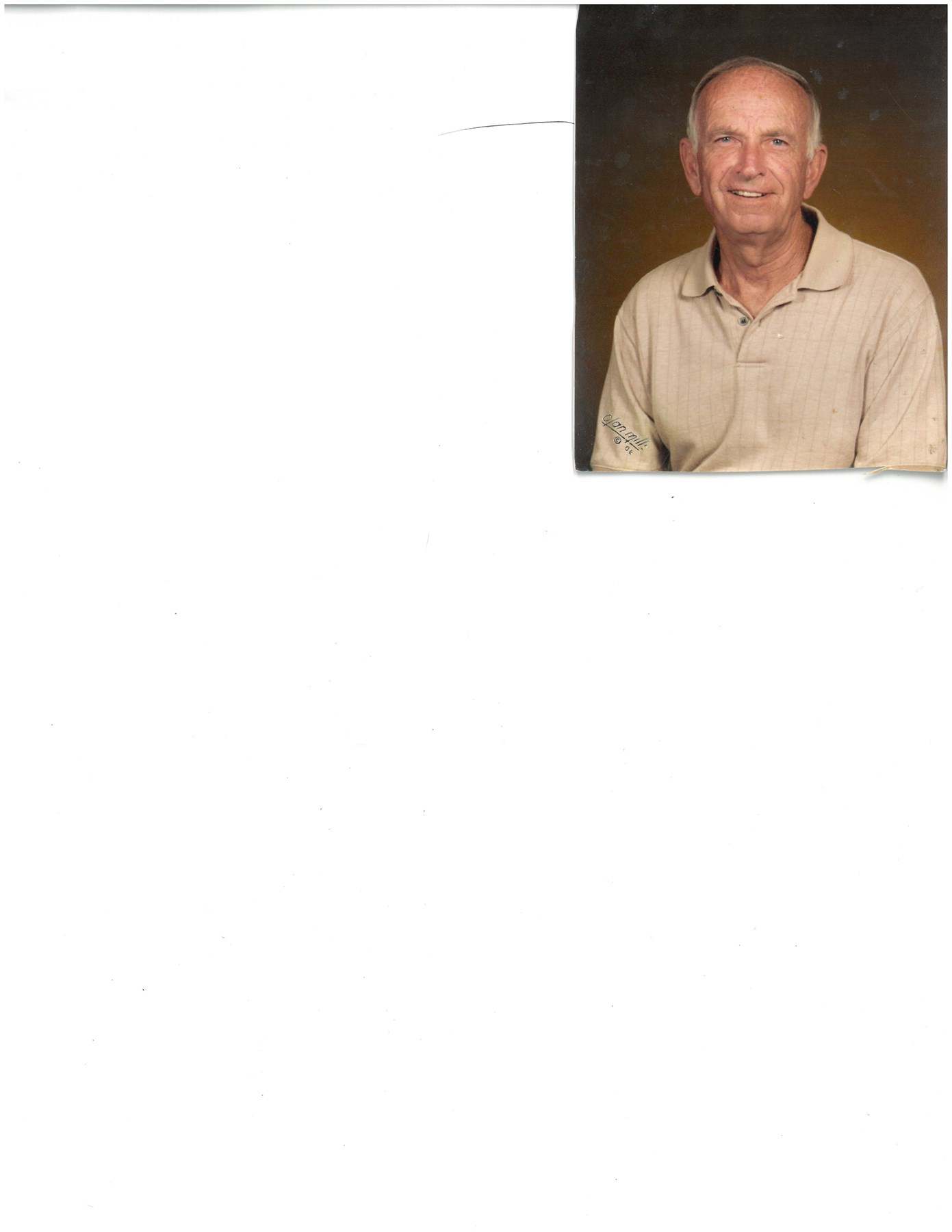 Obituary of Donald Peter Vander Horn