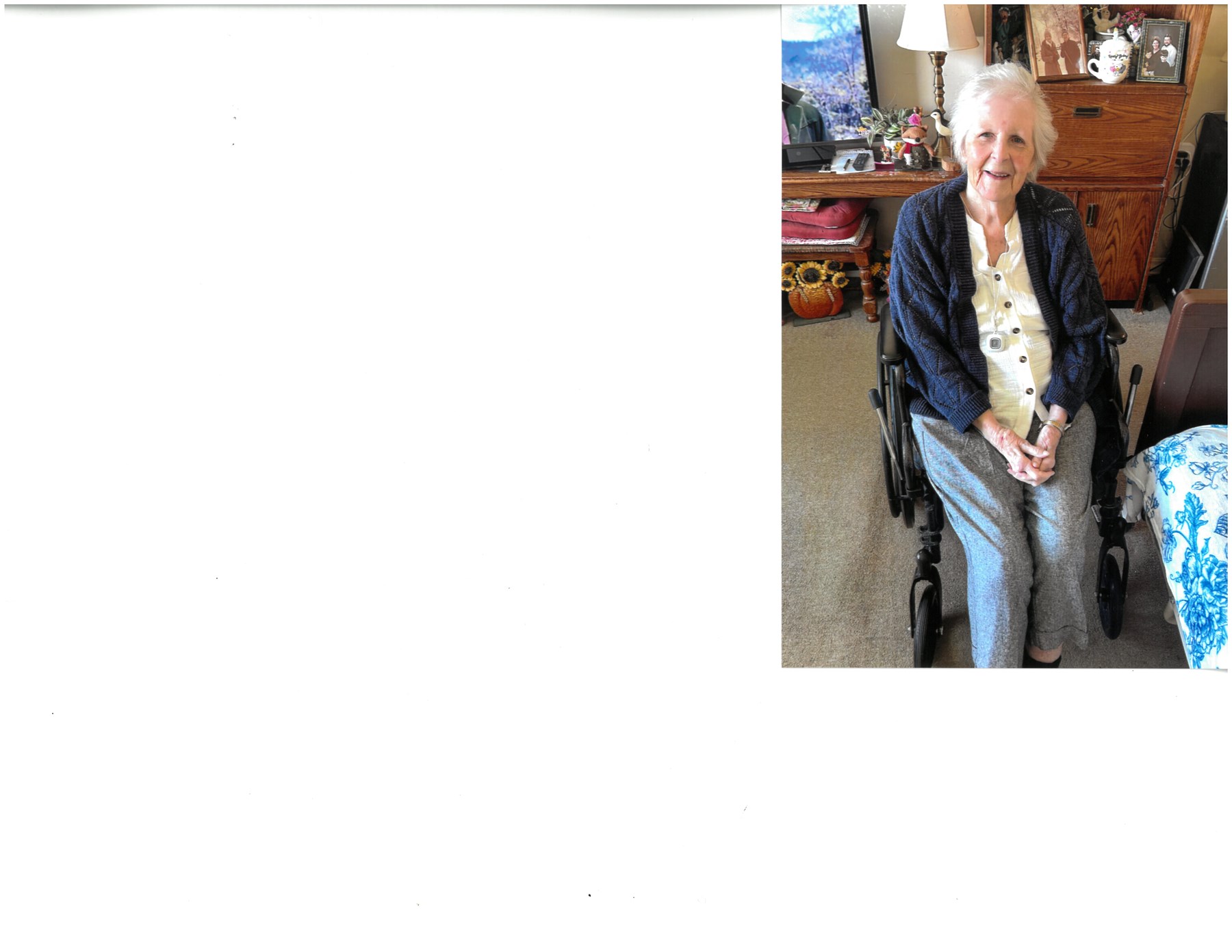 Obituary of Mary Louise Collins