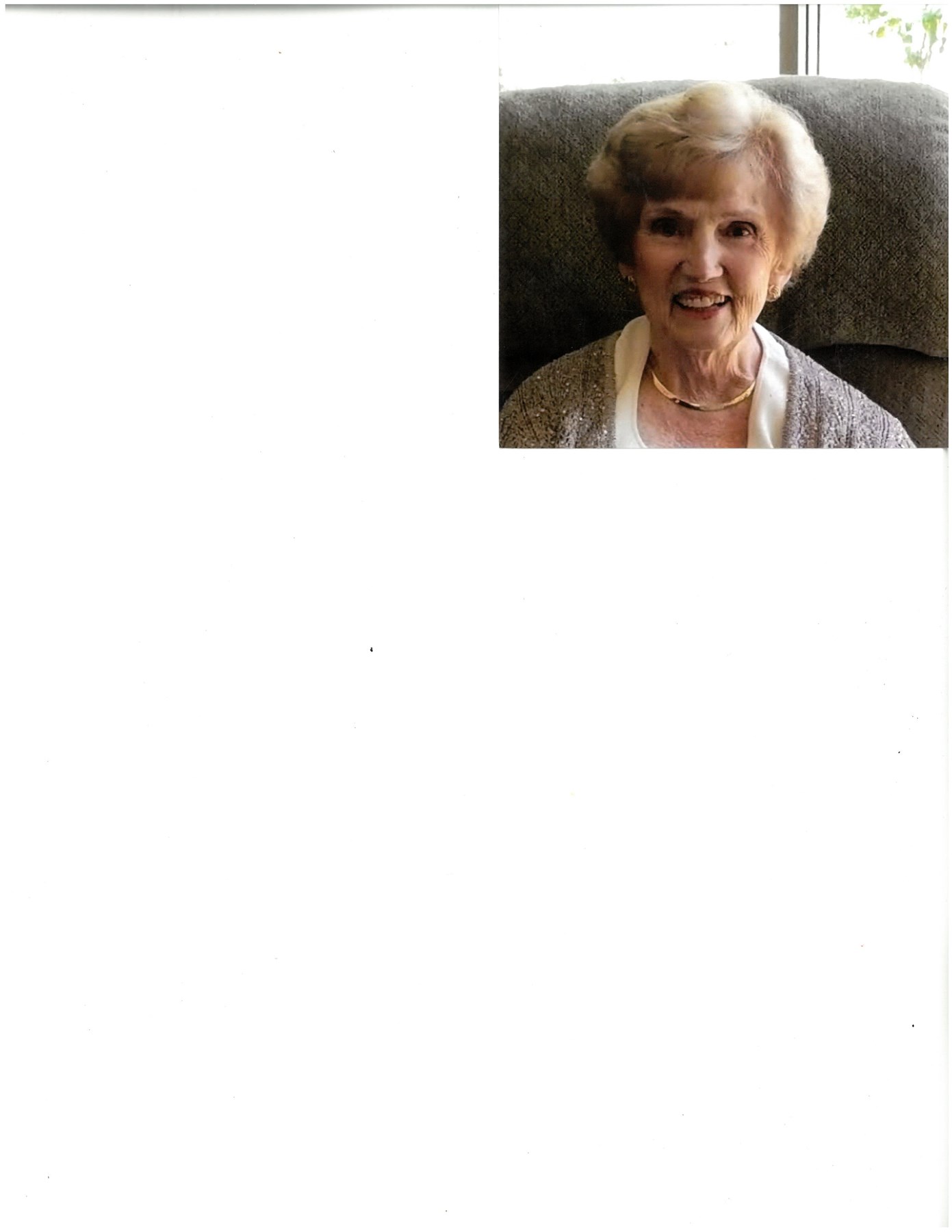Obituary of Elaine Daniel