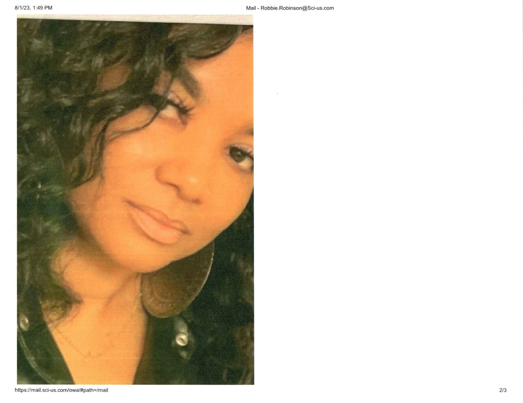 Obituary of Adrianne Nicol St. Mary