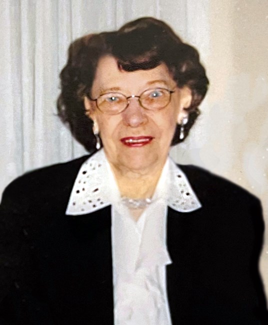 Avis de décès de Audrey Ethel Hollands