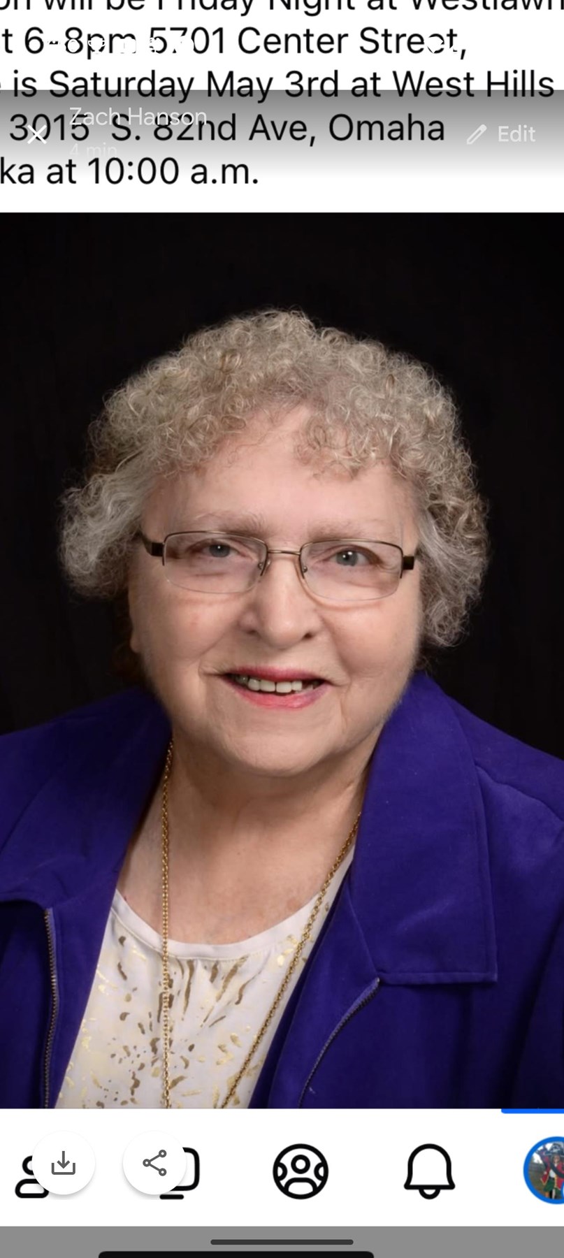 Avis de décès de Martha Laurayne Hall