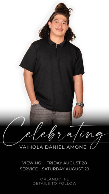 Obituary of Vaihola Daniel Amone
