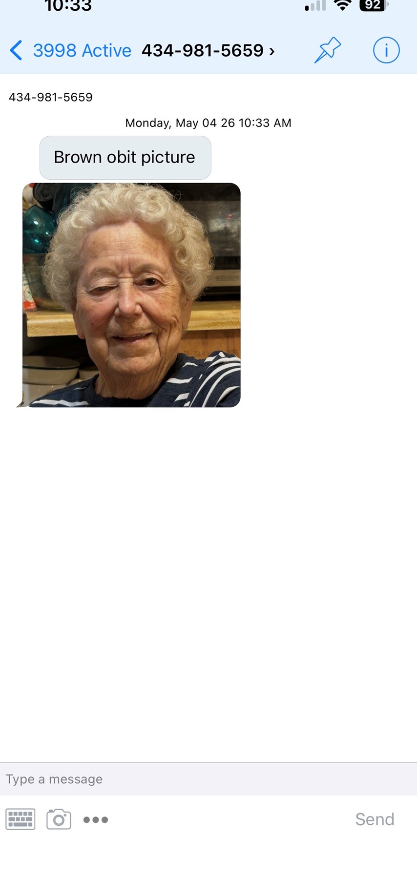 Obituary of Ruby Marie Brown