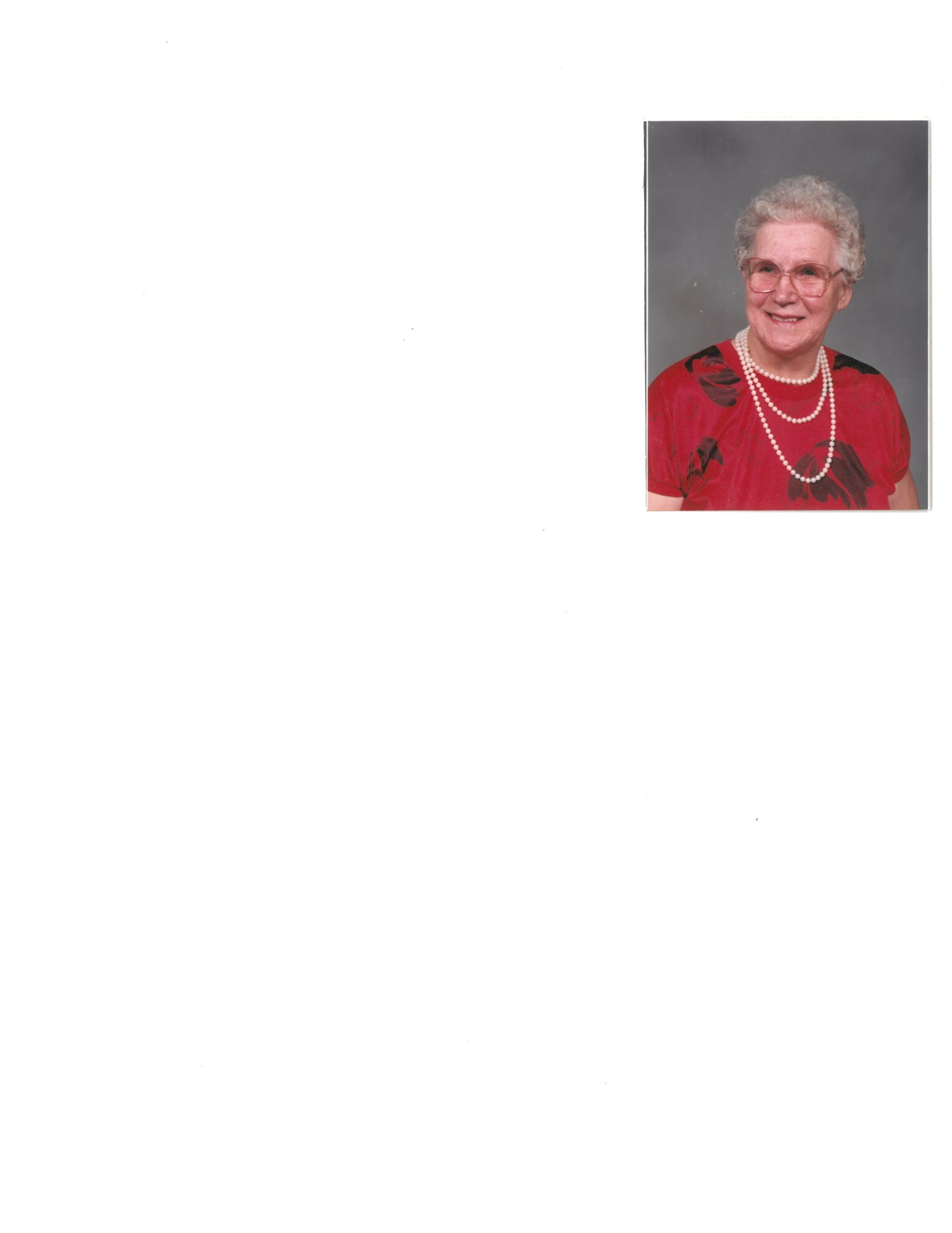 Obituary of Arlene Loretta Wiberg
