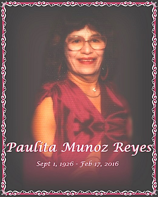 Obituary of Paulita M. Reyes