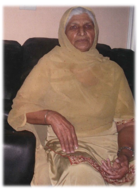Obituary of Harjit Kaur BRAR