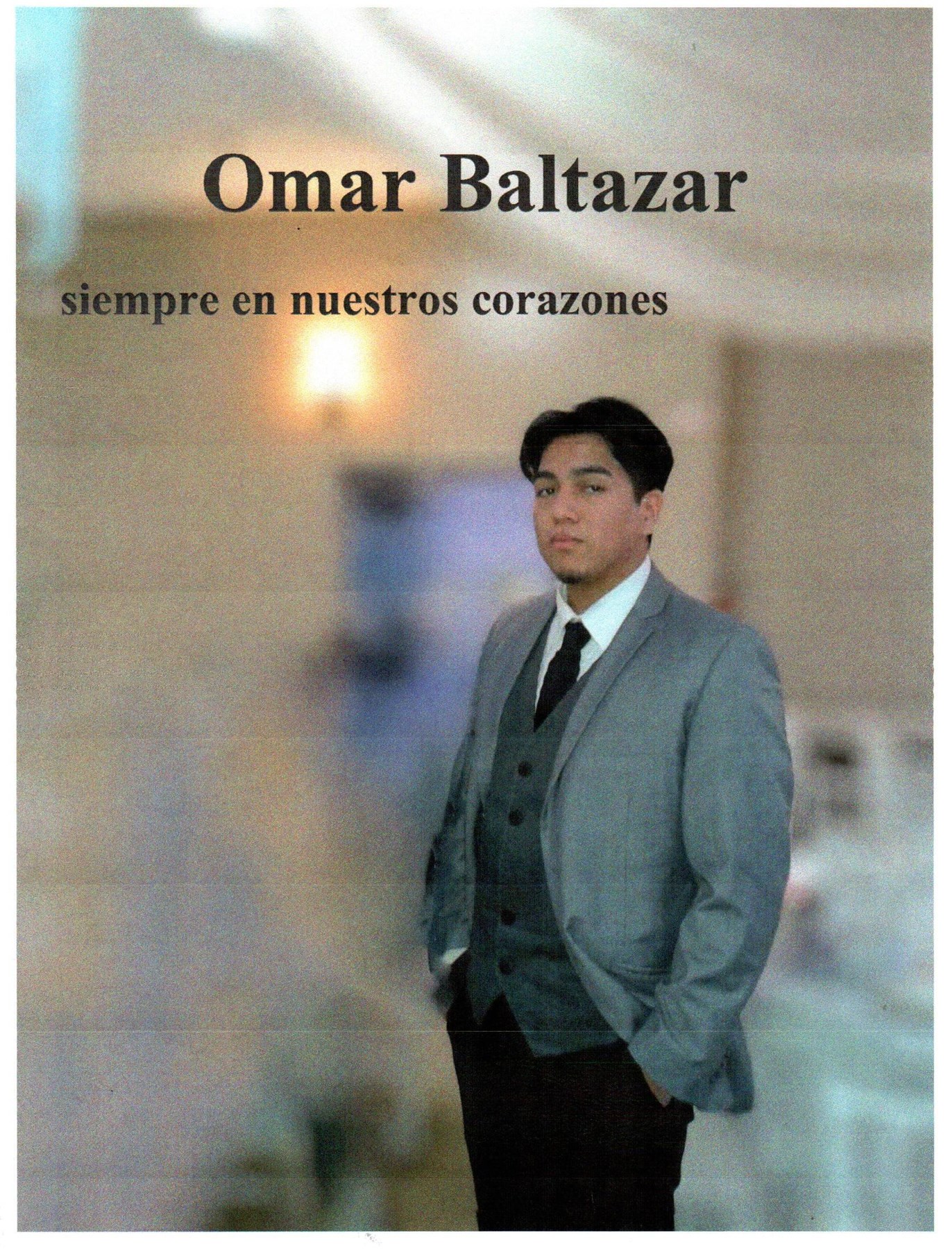 Obituary of Omar Esai Baltazar Casiano