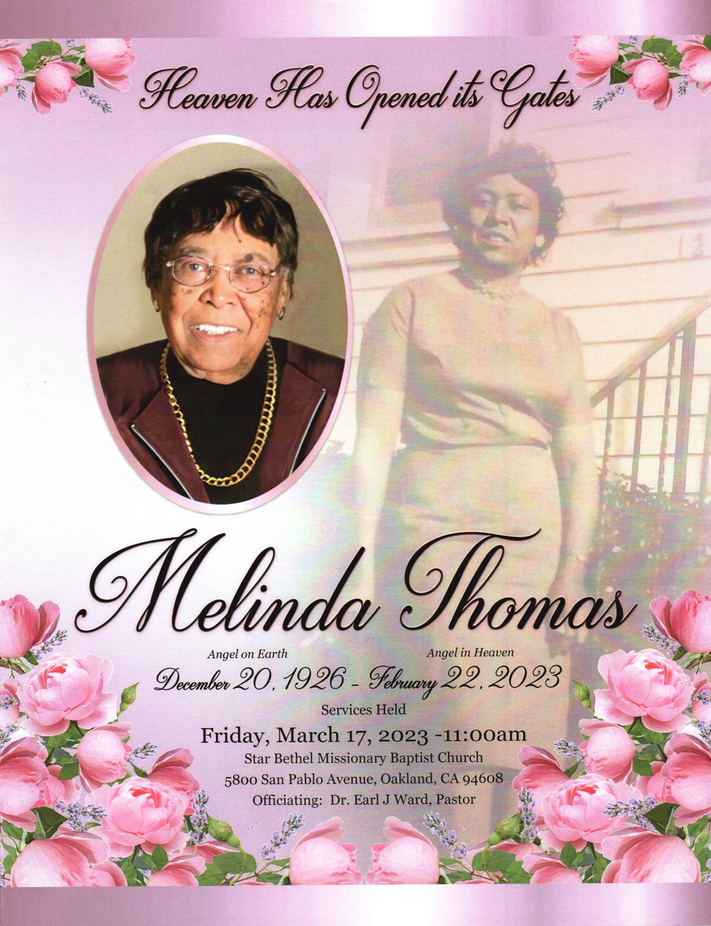 Obituary of Melinda Thomas