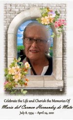 Maria del Carmen Hernandez de Mata