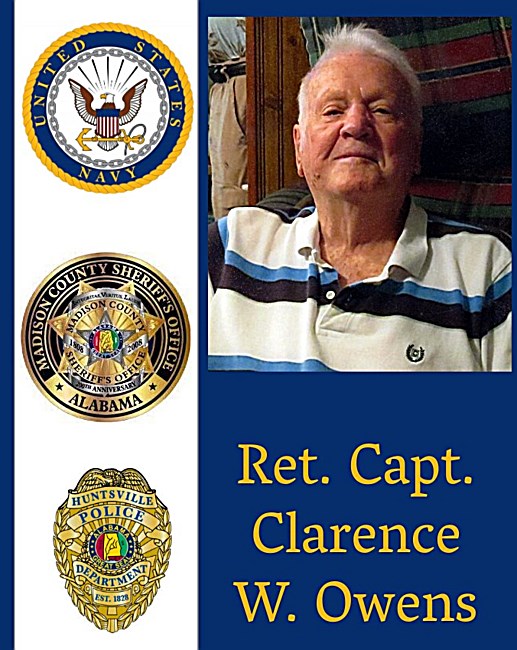 Obituary of Ret. Capt. Clarence Wilbur Owens