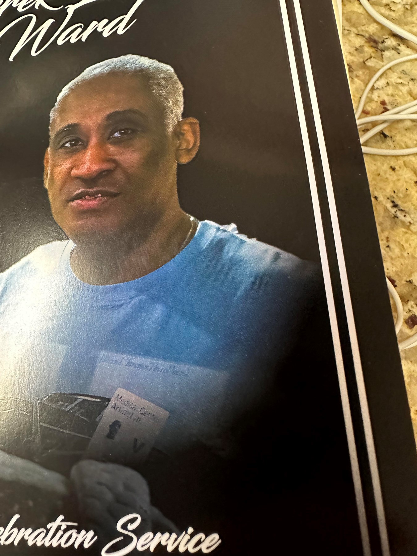 Obituary of Derek Laron Ward