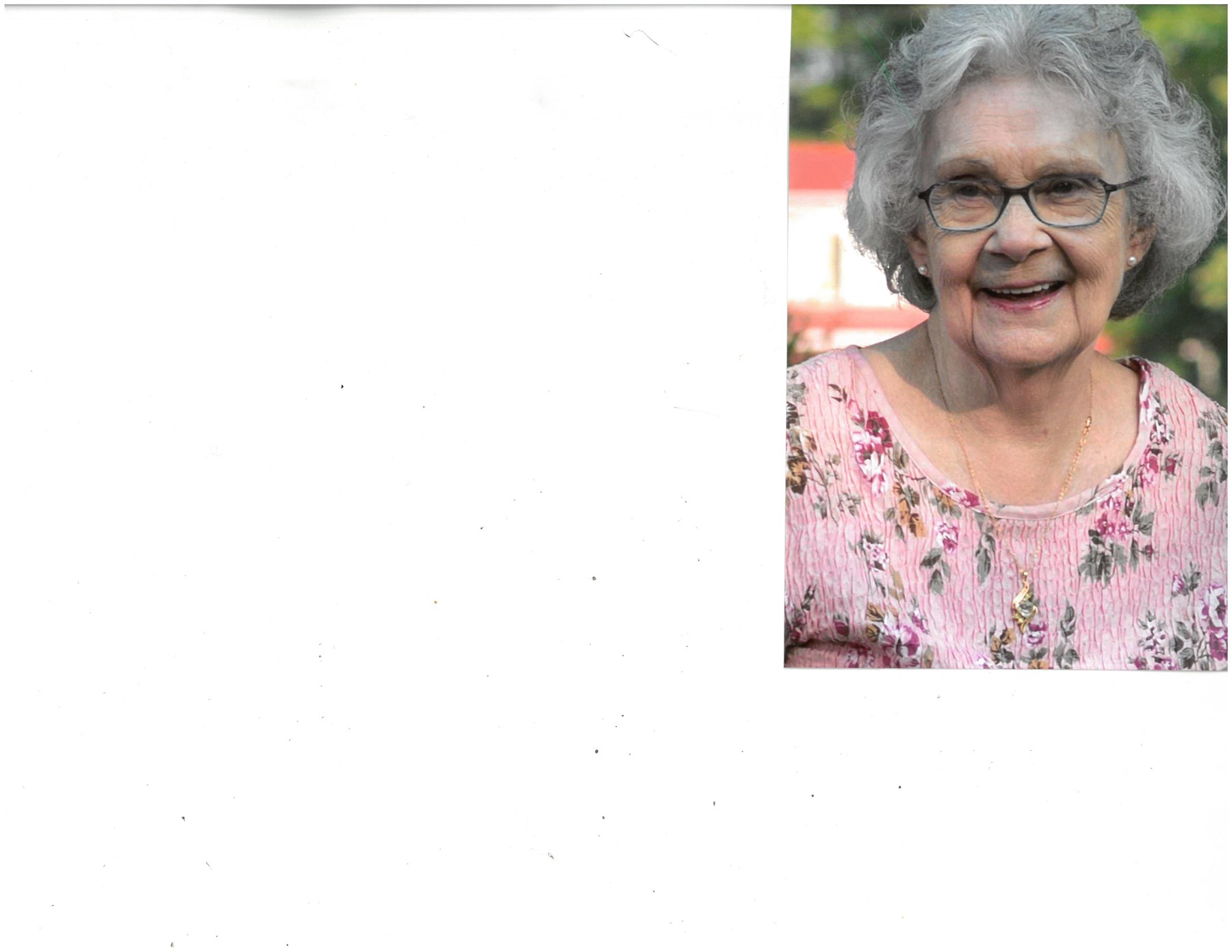 Avis de décès de Anna R. Jackson