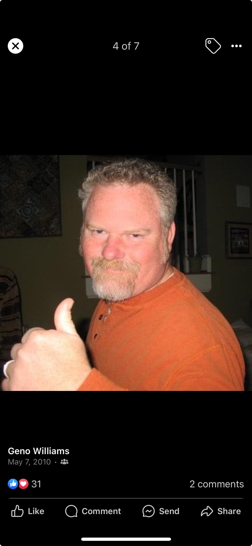 Obituary of Gene Gray Williams