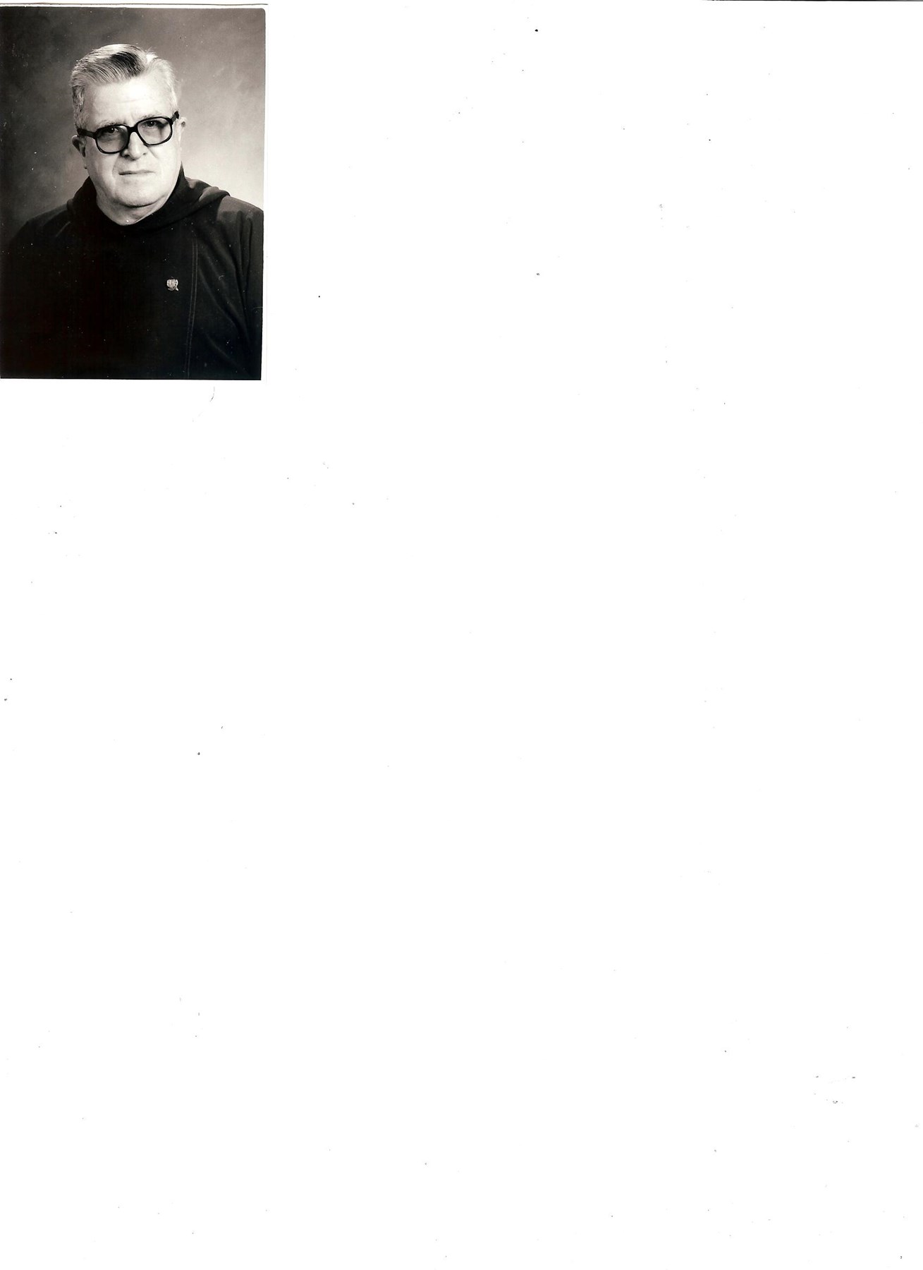 Obituary of Fr. James McIntyre O.F.M. CAP.