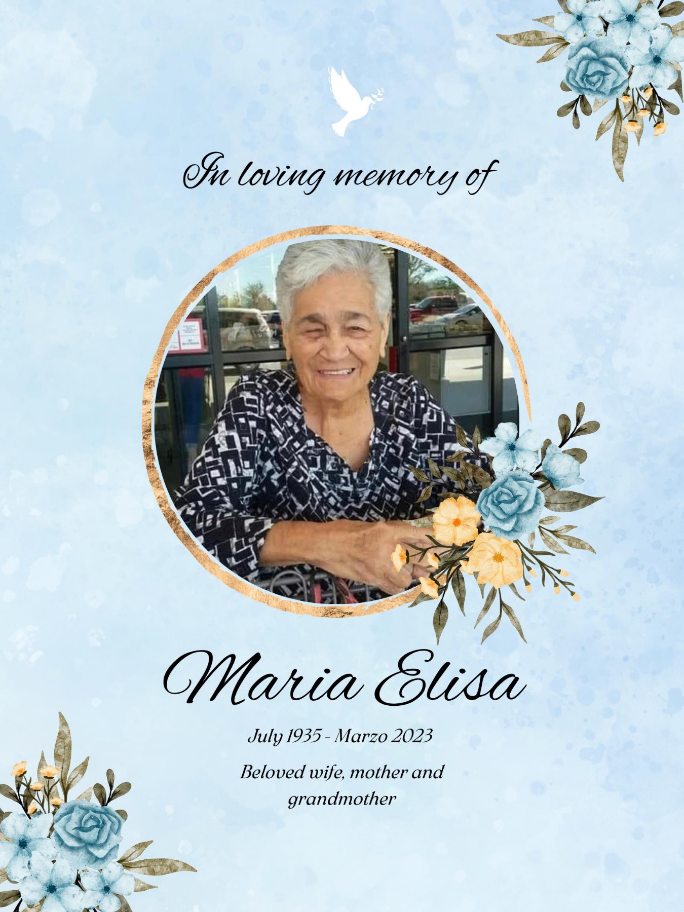 Obituary of María Elisa Hernández González
