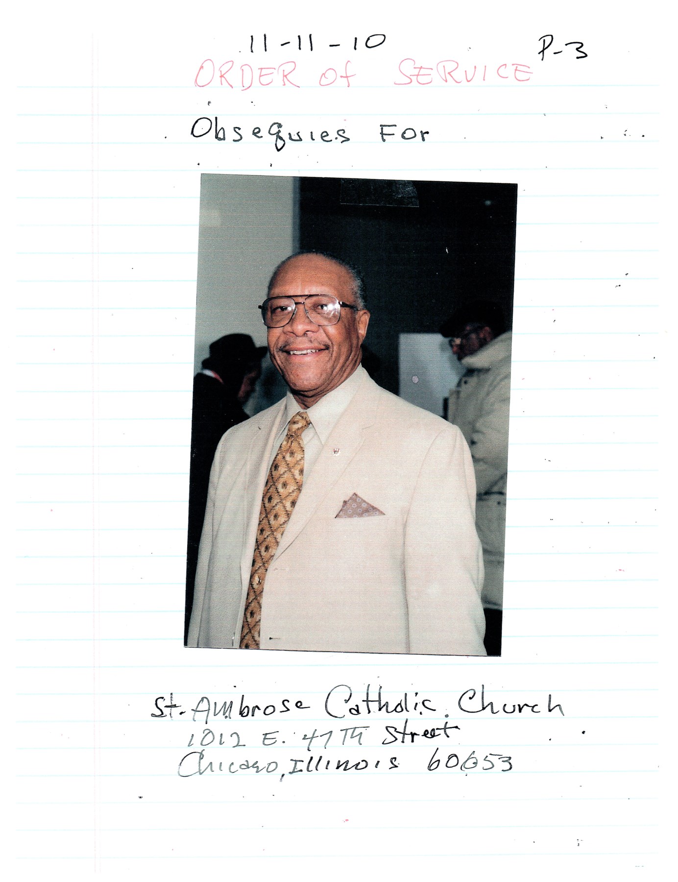 Obituary of Ruben Gaines