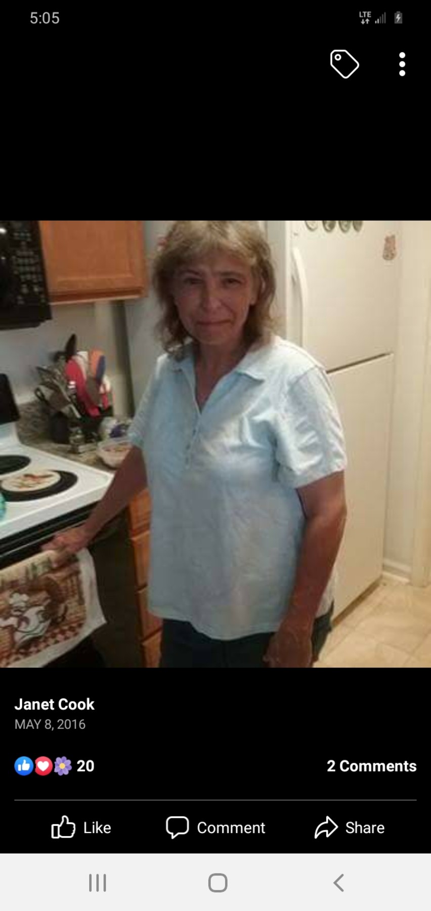 Obituary of Janet Michelle Cook