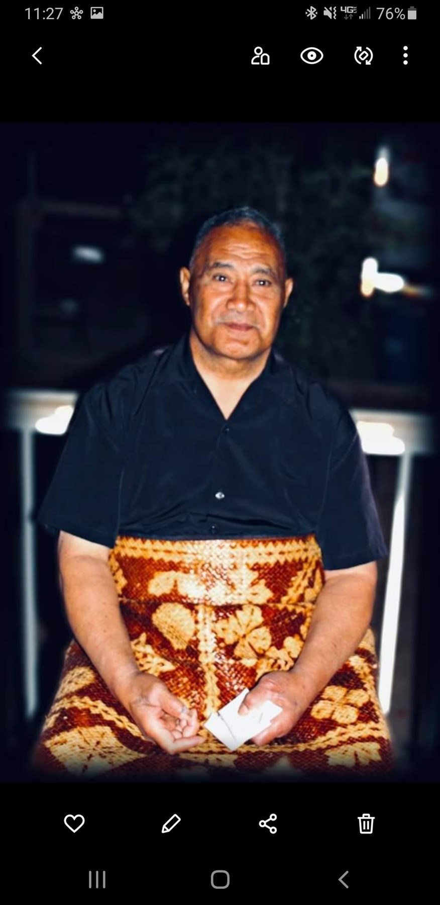 Obituary of Sione Fiu'afili Ma'u