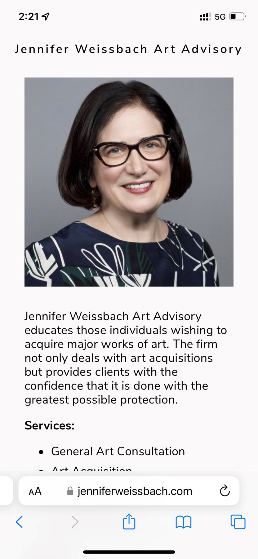 Obituary of Jennifer Weissbach