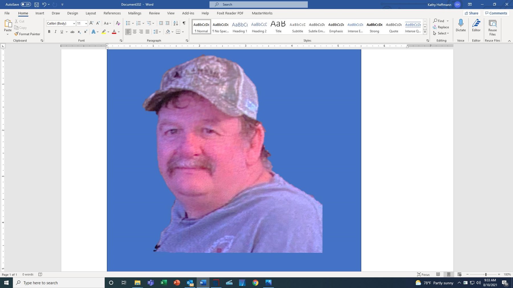 Obituary of Ronald Walter Holloway