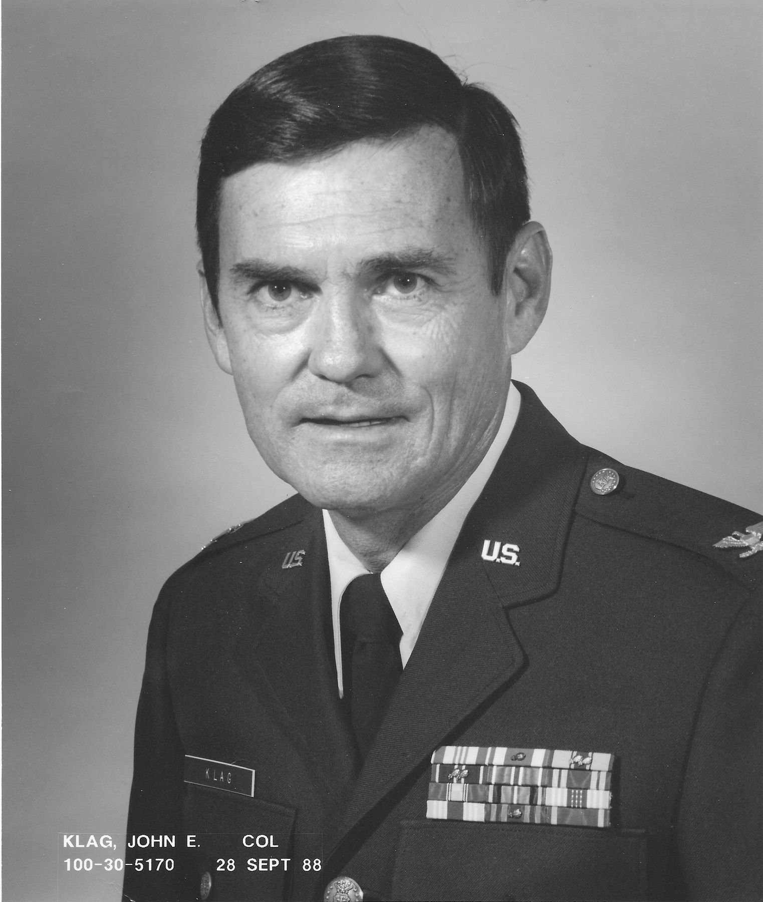 Colonel Jack Klag Obituary Las Vegas, NV