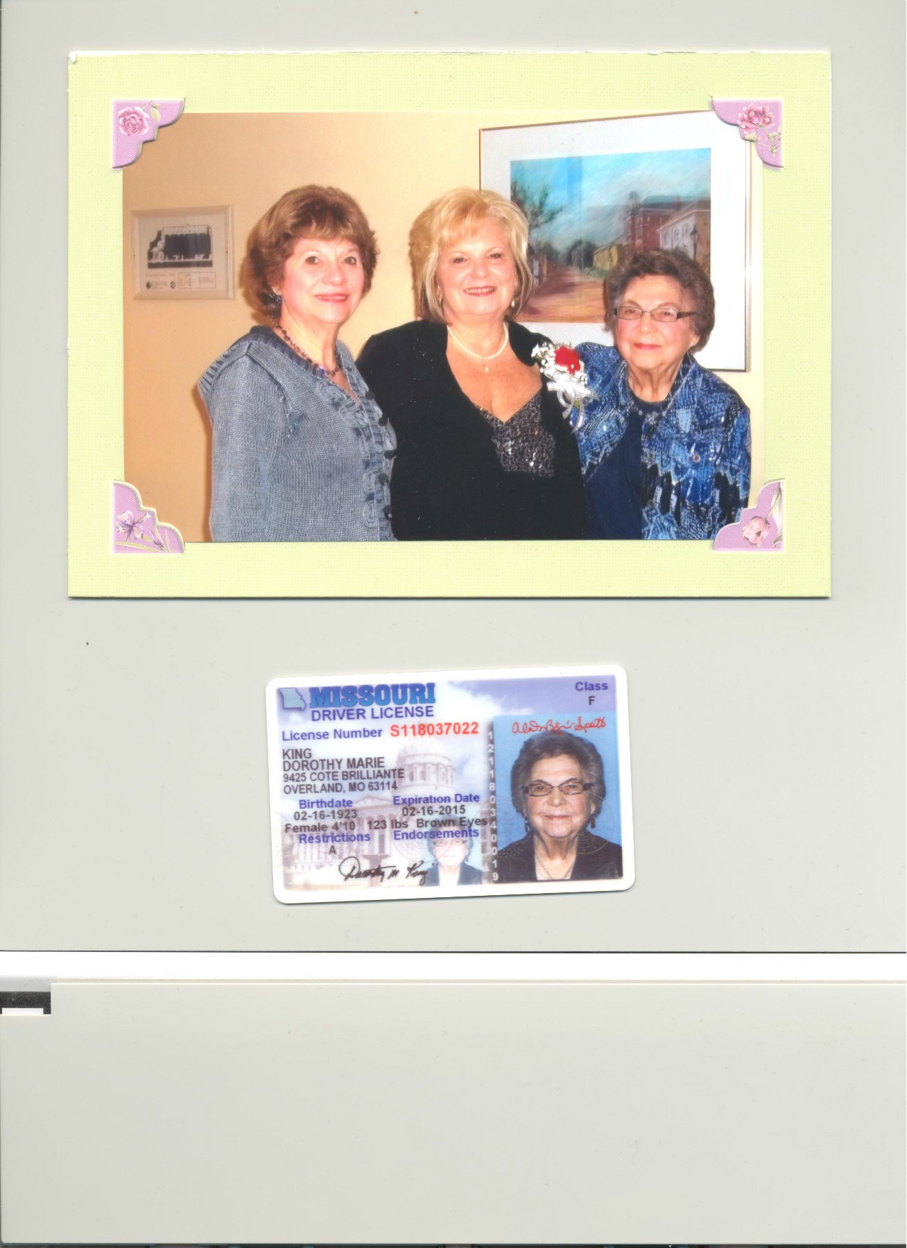 Obituary of Dorothy Marie King