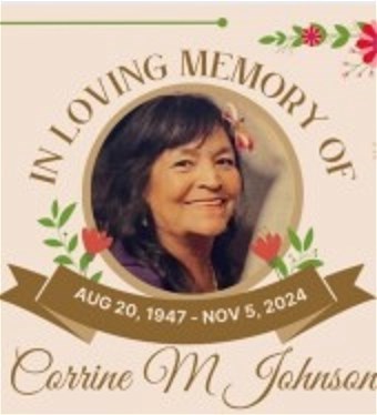 Obituary of Corrine Mary Johnson