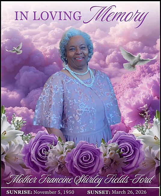 Obituary of Francine Ford