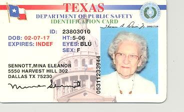 Obituary of Mina Eleanor Sennott