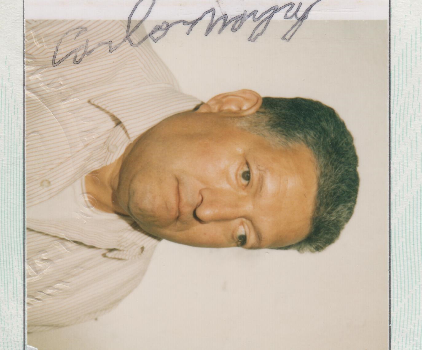 Avis de décès de Carlos Marquez