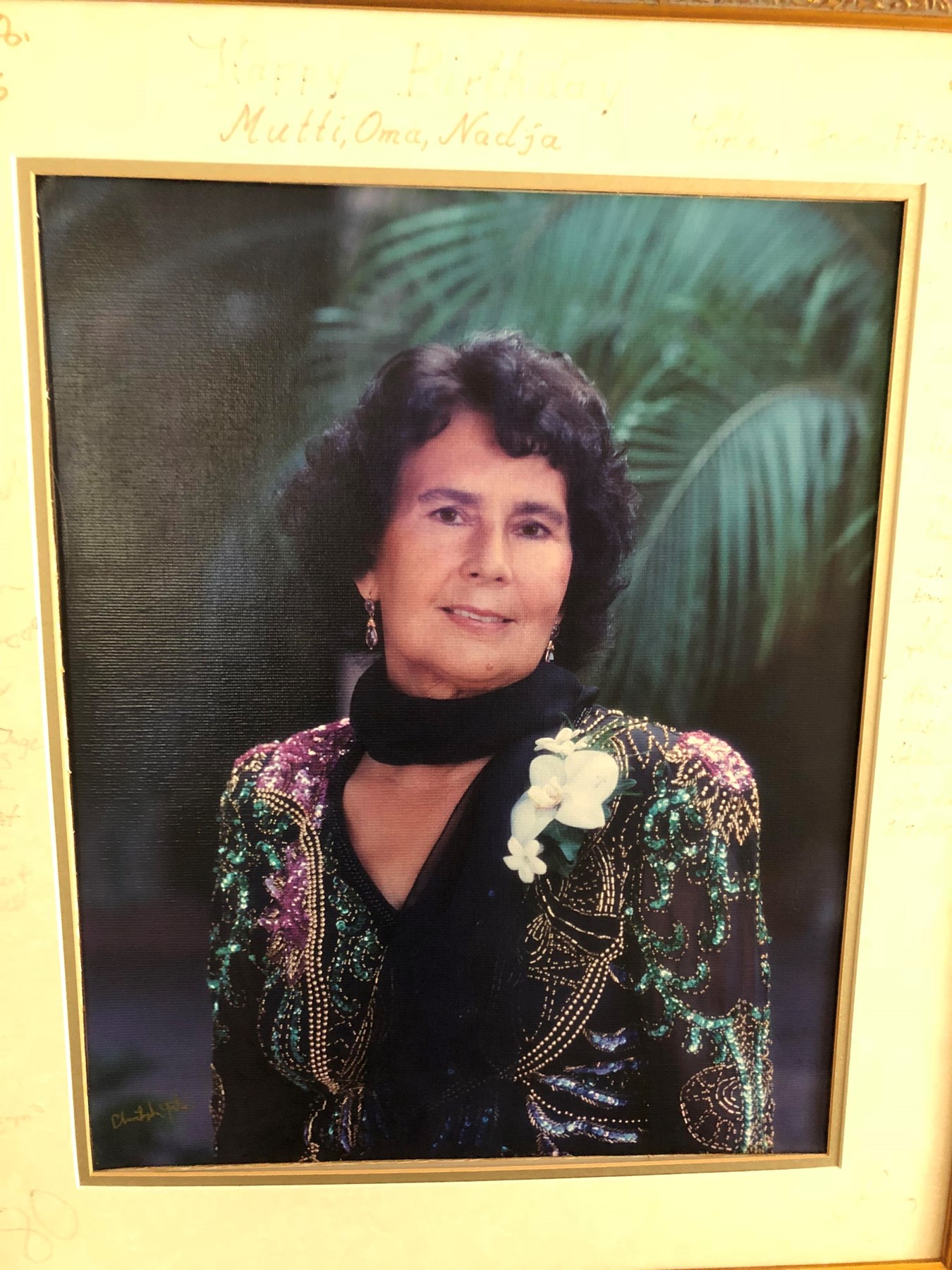 Obituary of Nadja Anastasia Estein