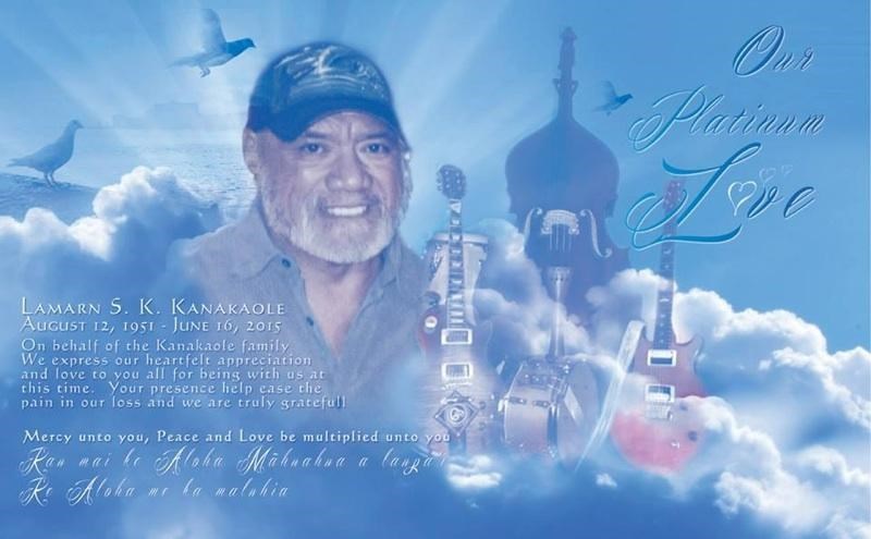 Obituary of Lamond S K Kanakaole