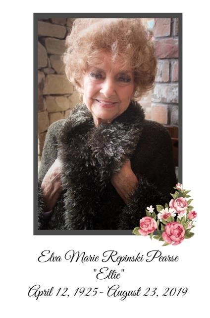 Obituary of Elva "Ellie" Marie Pearse