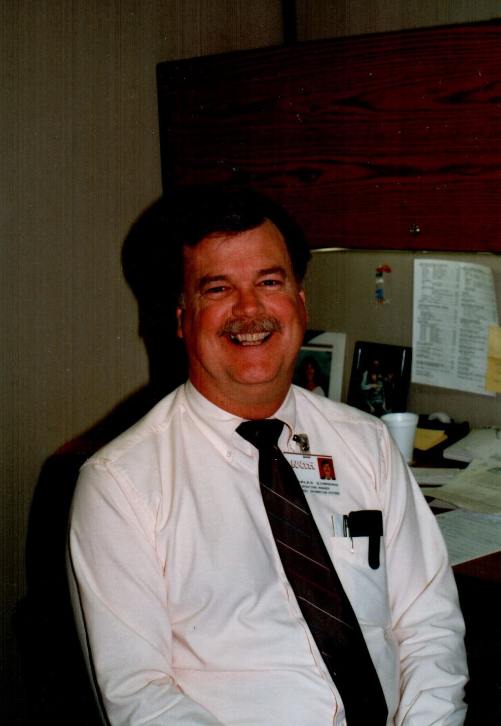 Avis de décès de Charles Ervin Simmons