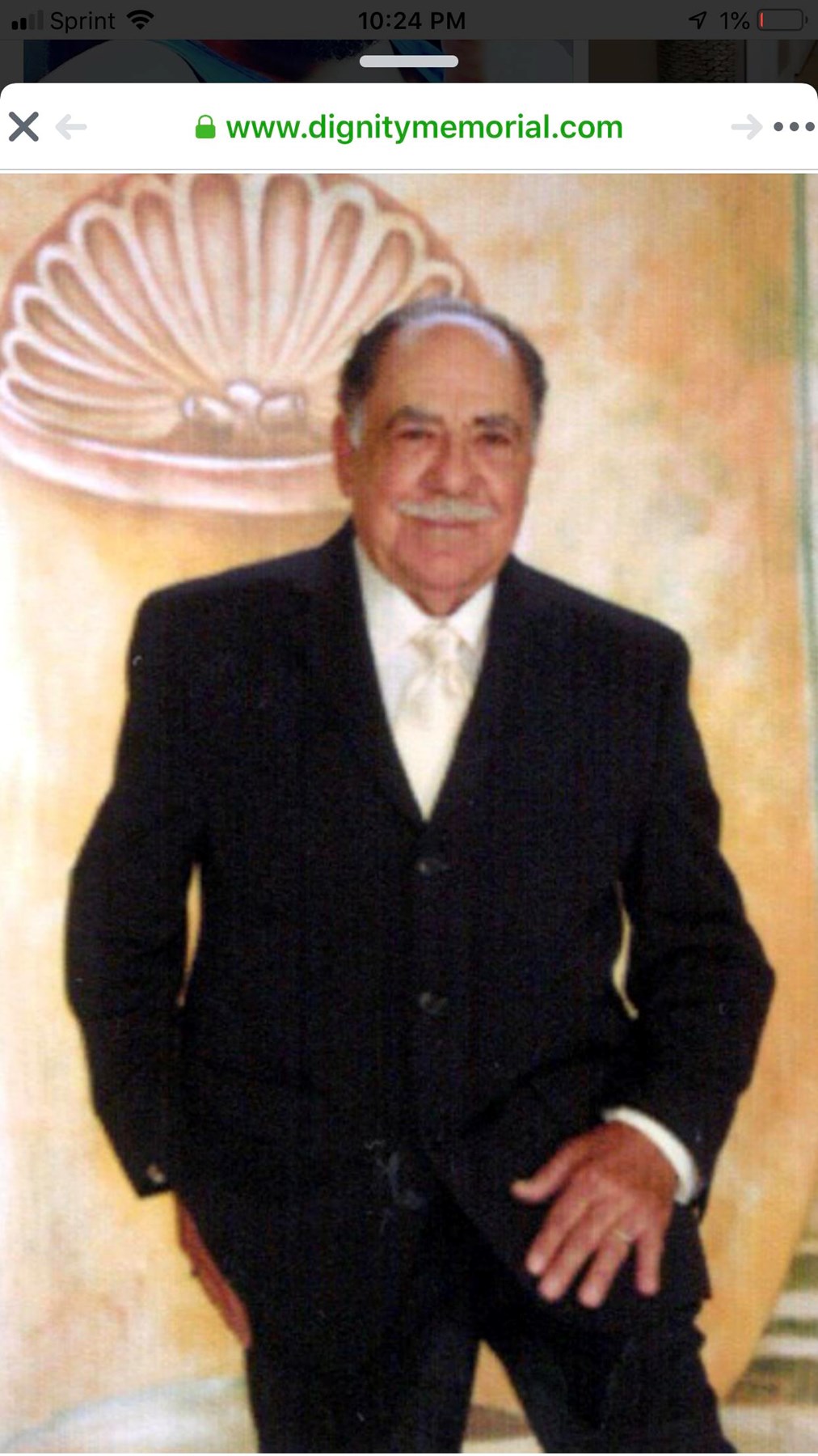Obituary of Santos Gonzalez