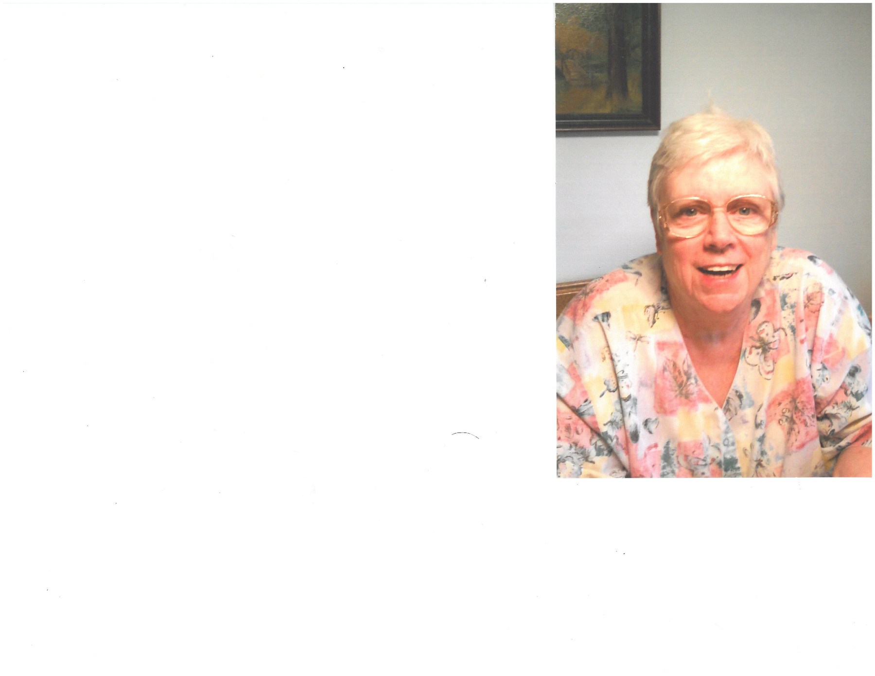 Obituary of Mary Lou Anderson