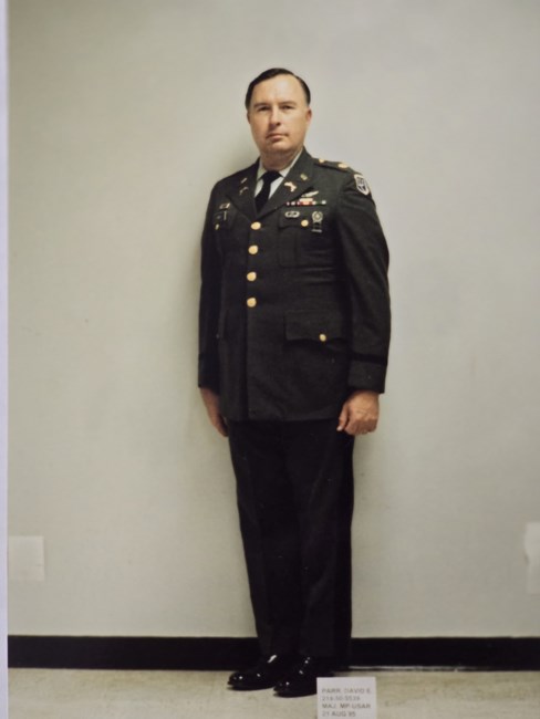 Avis de décès de David Edward Parr