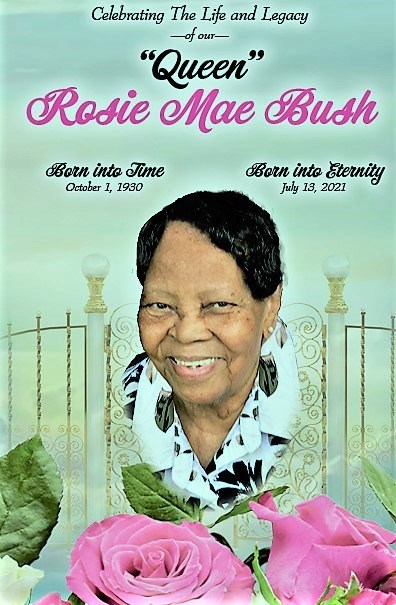 Obituary of Mother Rosie Mae Bush