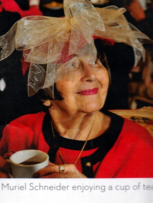 Obituario de Muriel Levy Schneider
