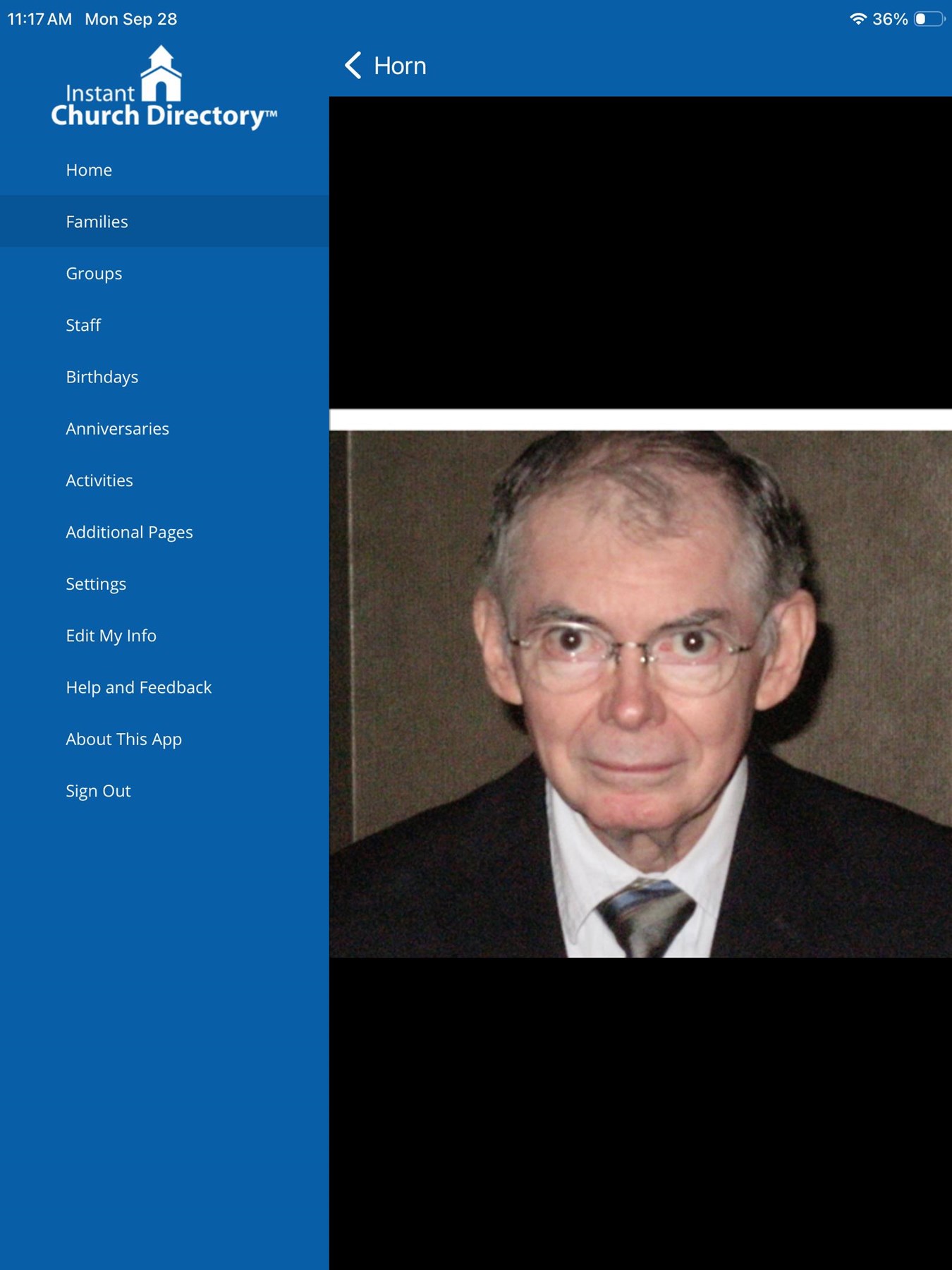 Obituary of James T Horn