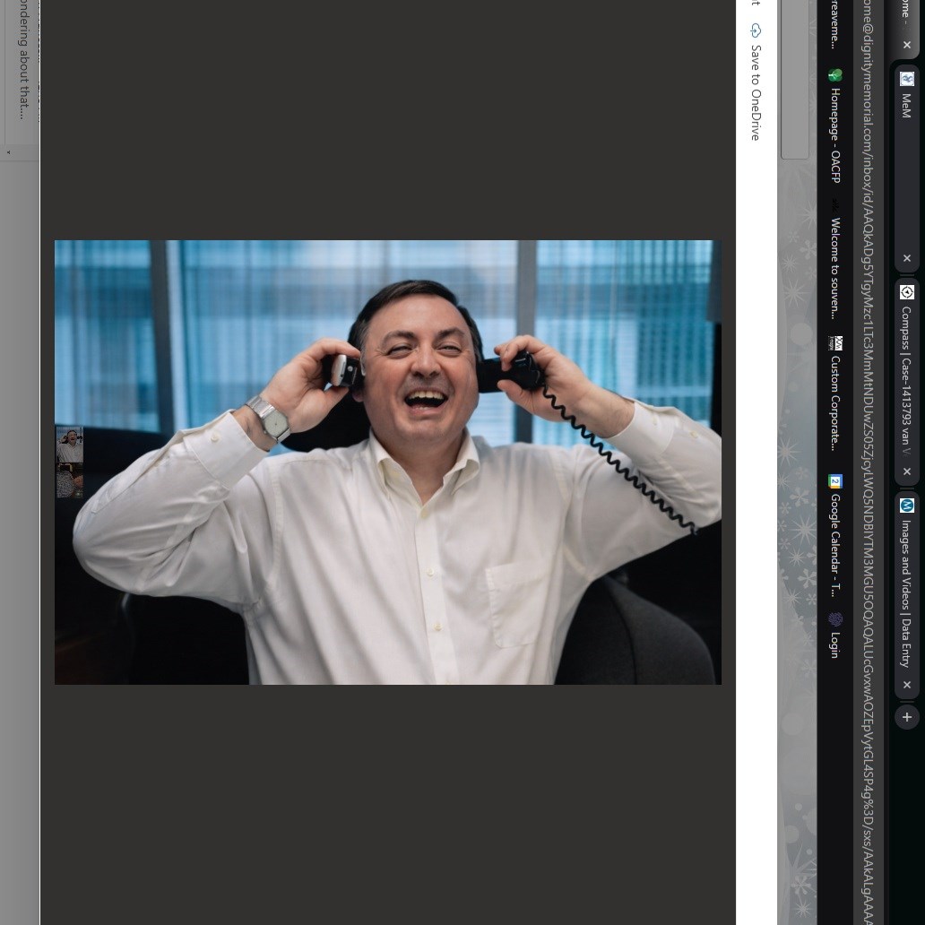 Obituary of William "Bill" van Veghel