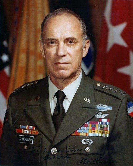Obituary of General (Ret.) Robert M. Shoemaker