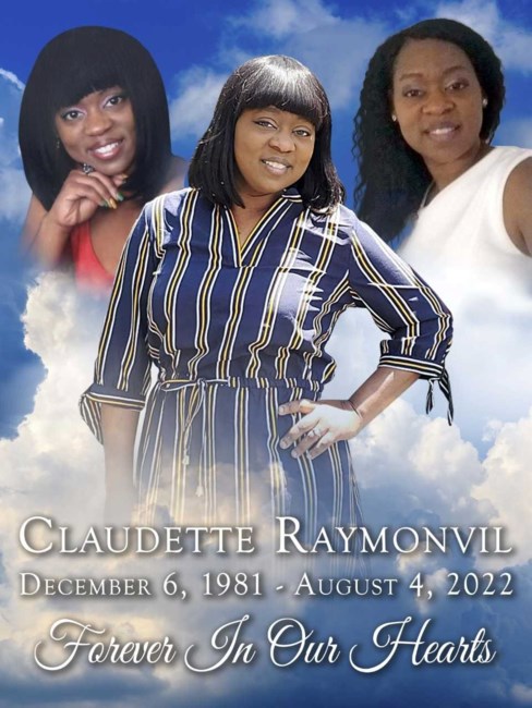 Obituario de Claudette Raymonvil